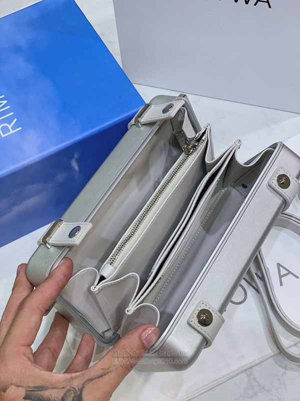 Dior包 迪奧 Dior X RIMOWA膠囊合作系列 磨砂質感的鋁制外殼 Dior高端小箱挎包  Dyd1439